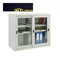 Tủ sắt sơn tĩnh điện 2 cánh kính TS88CK